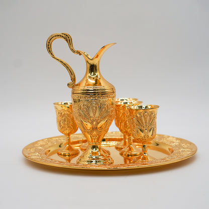 Turkish Coffee Set ( Gold & Silver )