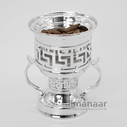 Arabian Style Incense Burner Gold and Silver