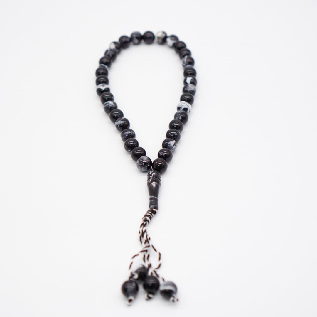 33-Beads Pearl Tasbeeh Black