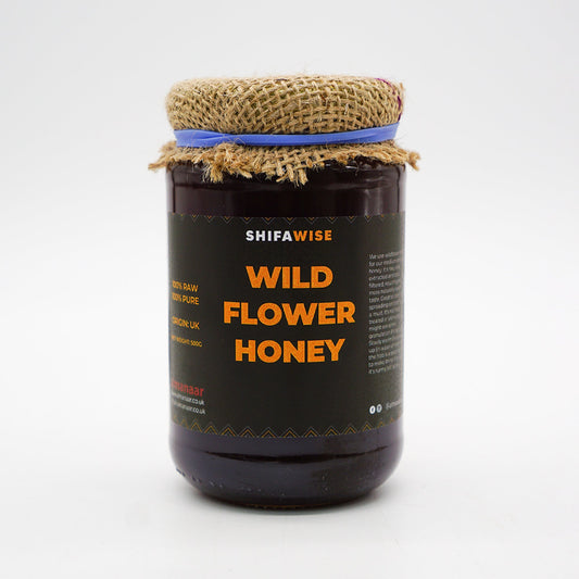Shifawise 100% Pure Wild Flower Honey-almanaar Islamic Store