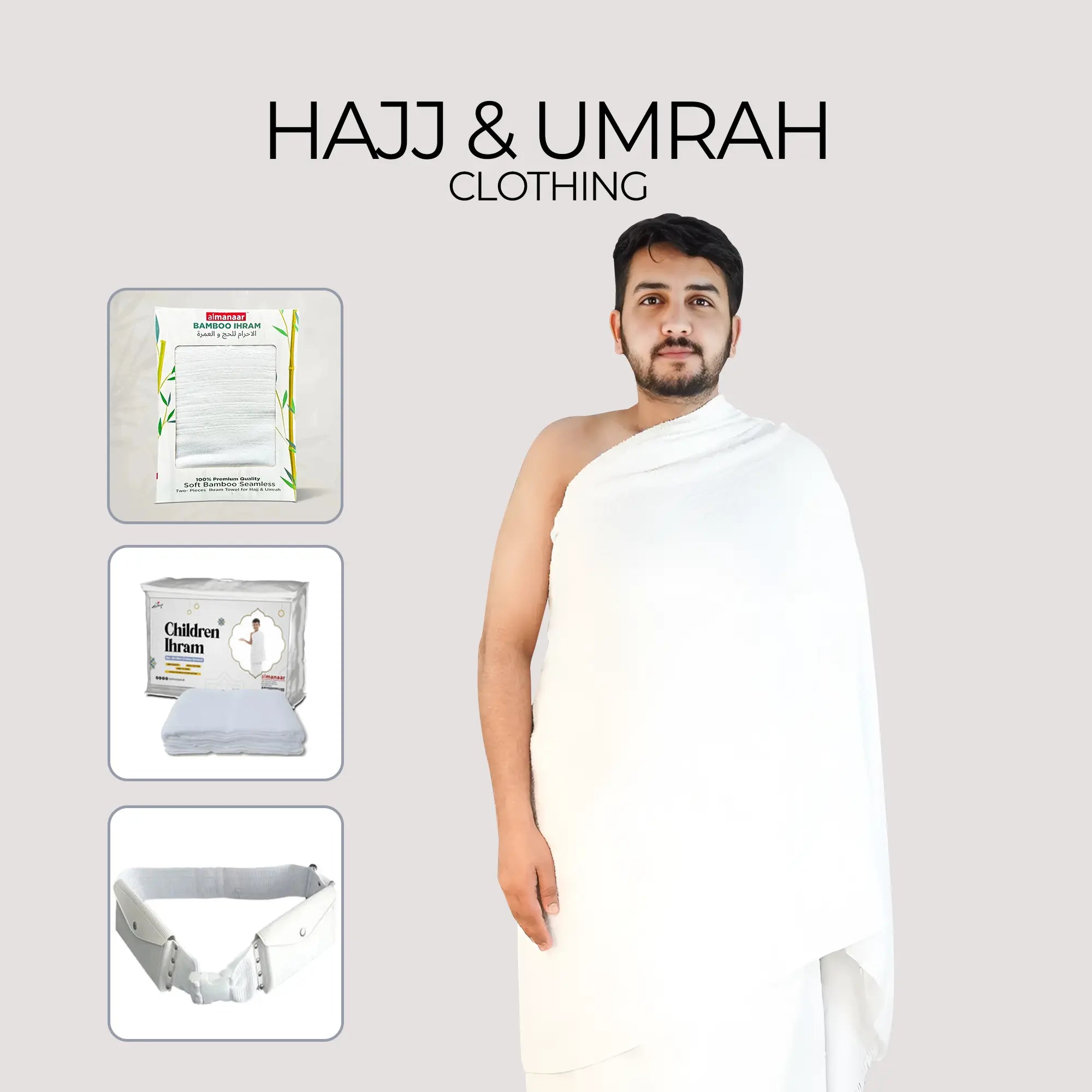 Hajj & Umrah Clothing - almanaar Islamic Store