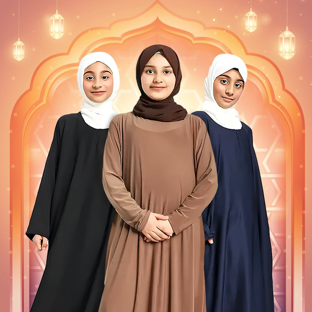 Girls-Abayas almanaar Islamic Store