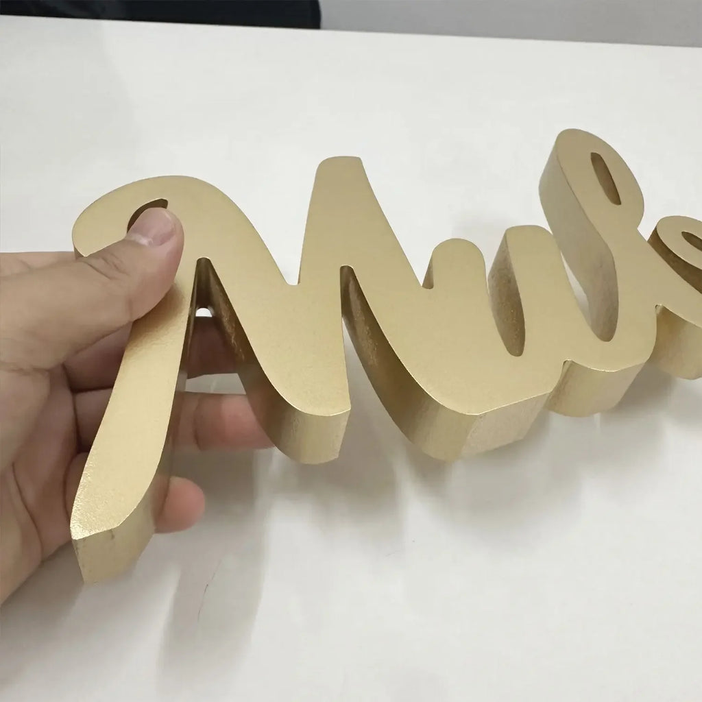 Hajj Mubarak Wooden Sign Gold – Elegant Islamic Decoration - almanaar Islamic Store