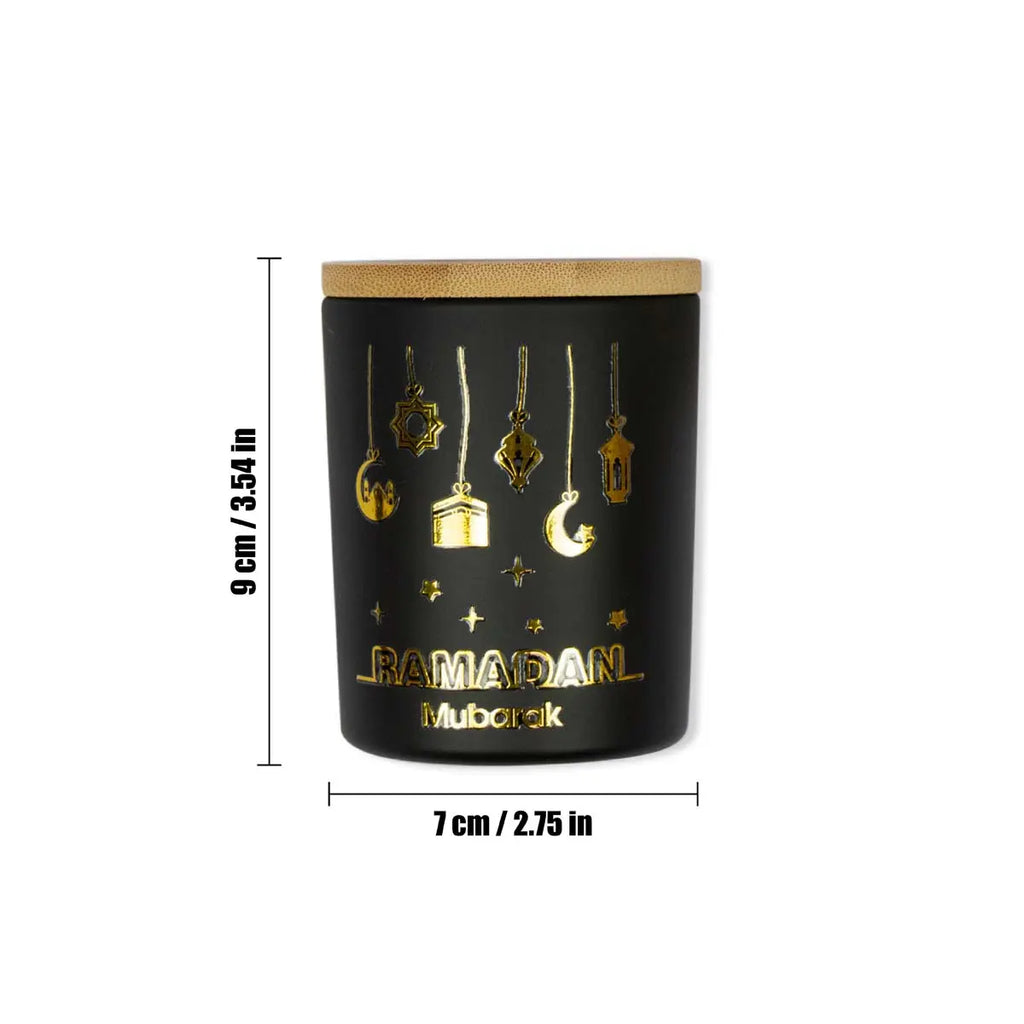 Ramadan Mubarak Scented Candle - almanaar Islamic Store