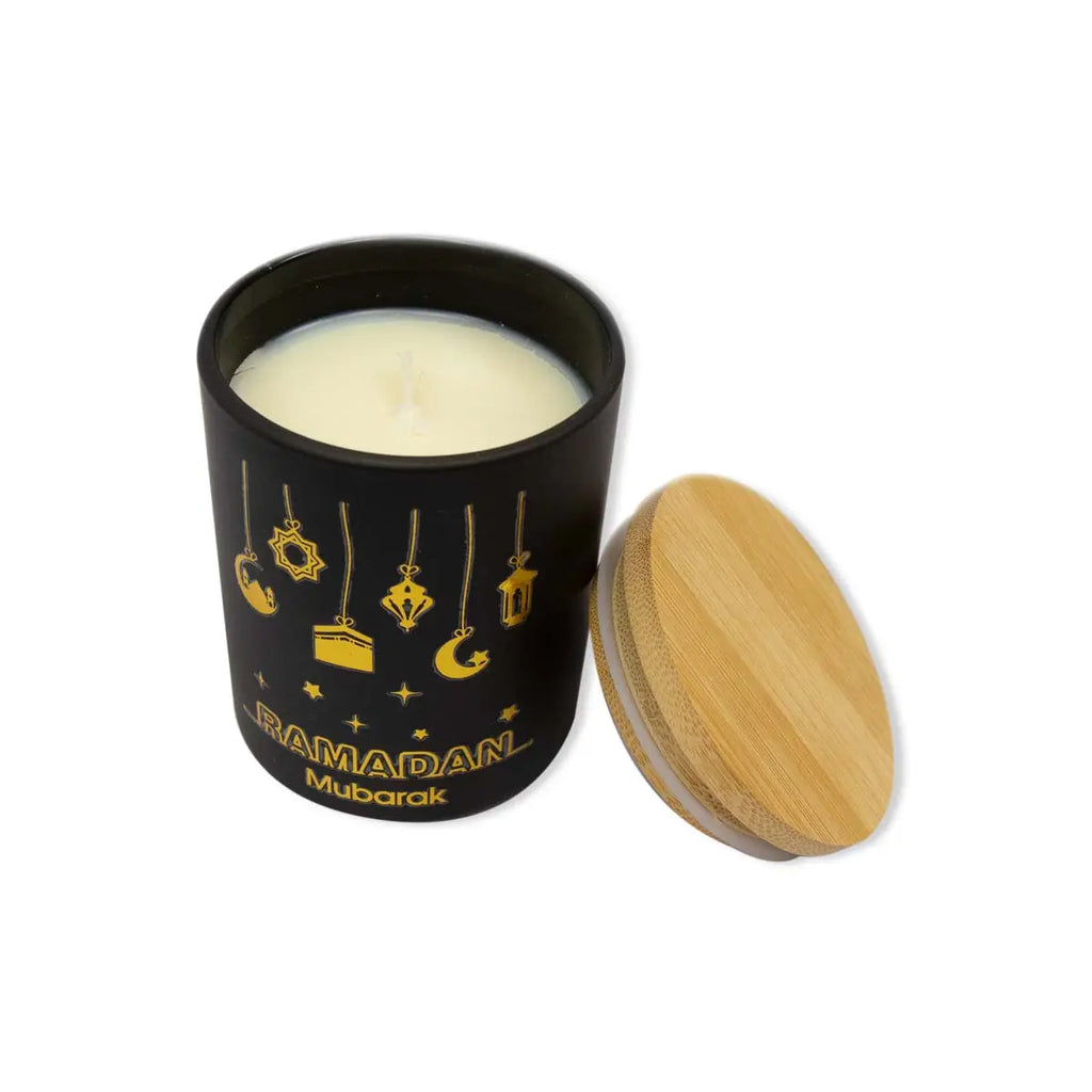 Ramadan Mubarak Scented Candle - almanaar Islamic Store