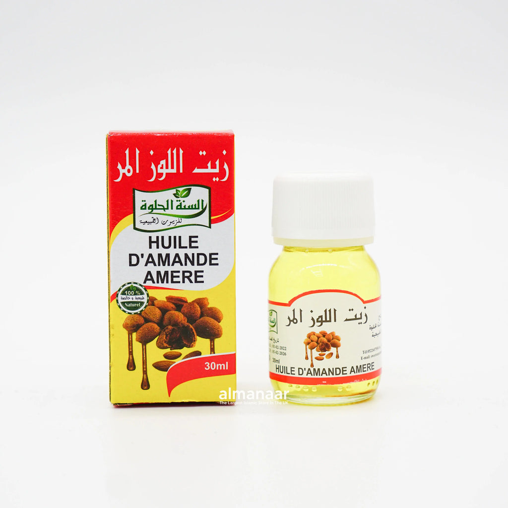 100% Natural Bitter Almond Oil 30ml - almanaar Islamic Store