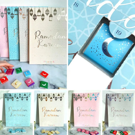 Ramadan Chocolate Countdown Calendar – Pink & Glitter Islamic moments