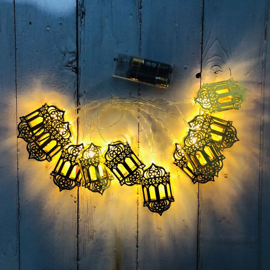 Eid Lantern LED String Lights (Battery Operated) China