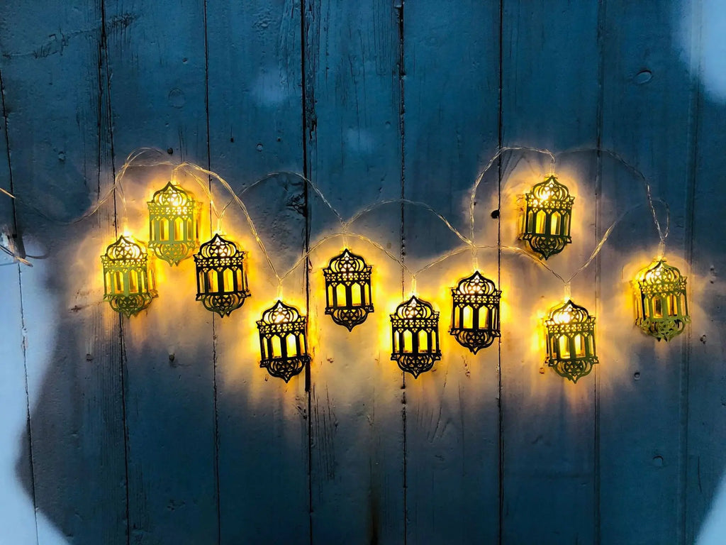 Eid Lantern LED String Lights (Battery Operated) China