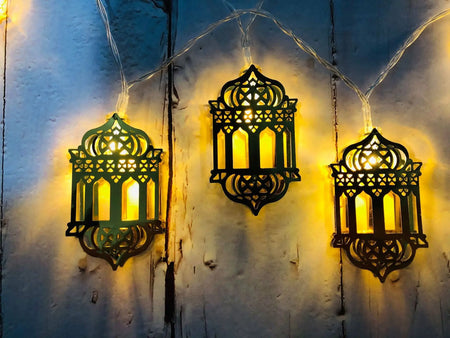 Eid Lantern LED String Lights (Battery Operated) China