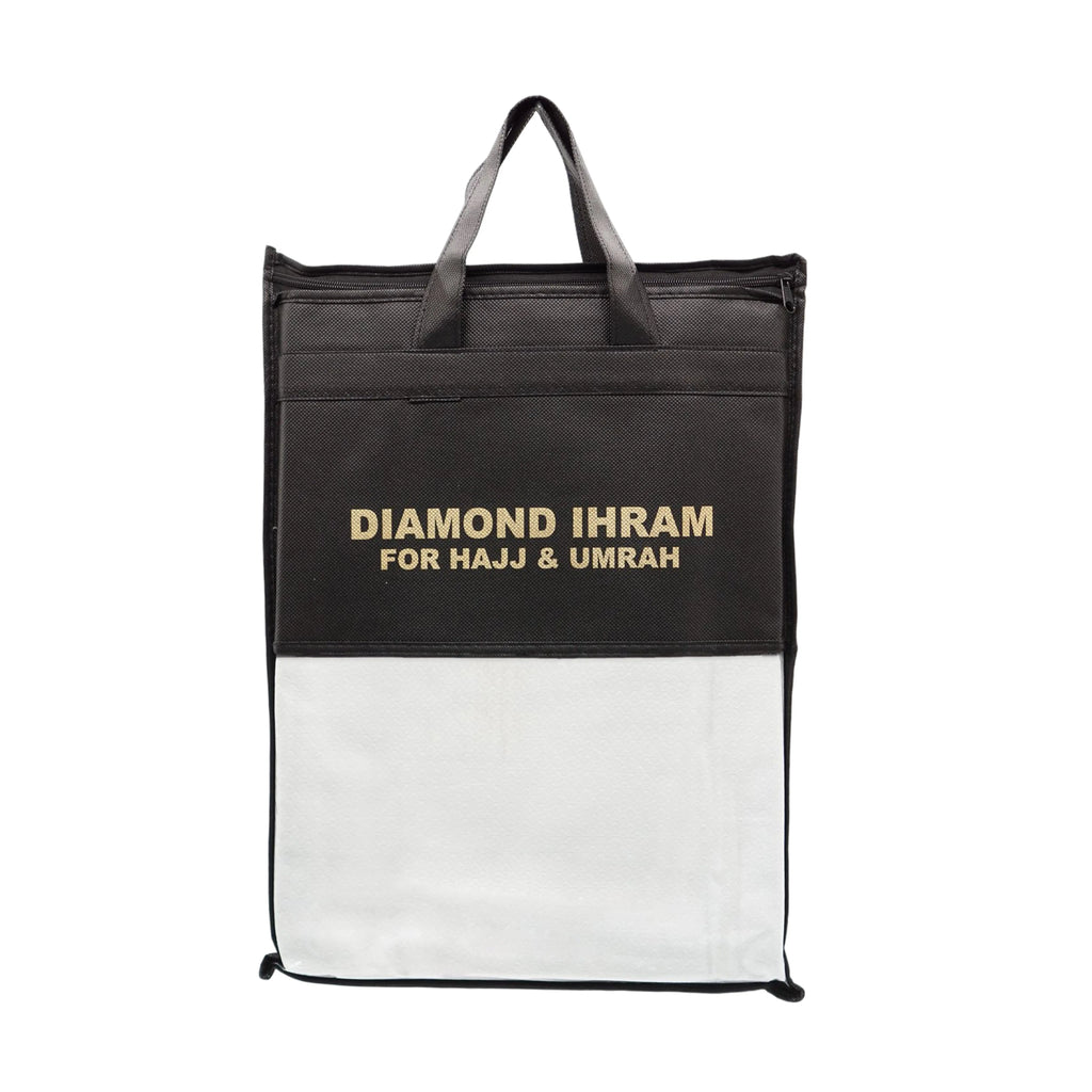 Diamond Adult Ihram Towel 2pcs Set 100% Cotton Super Soft- Adult XL Size - almanaar Islamic Store