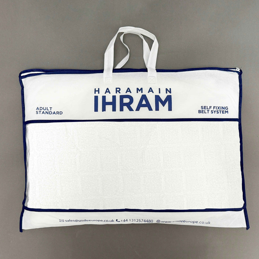 Haramain Self-Fixing Belt Ihram – 100% Superfine Fibre