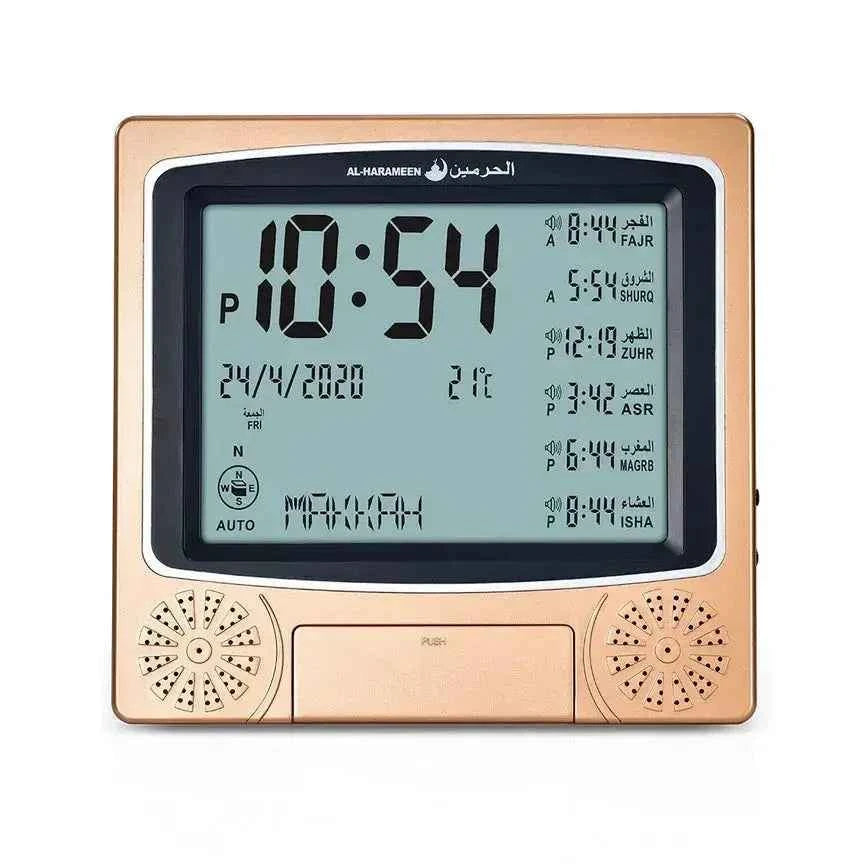 Al Harameen Azan Clock HA-4010: Your Perfect Companion for Prayer Times