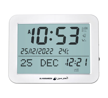 Al Harameen Azan Table Clock HA-7021