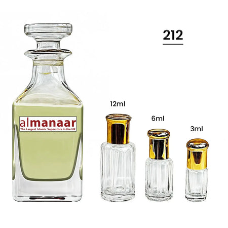 212 Concentrated Perfume Oil by Almanaar - almanaar Islamic Store