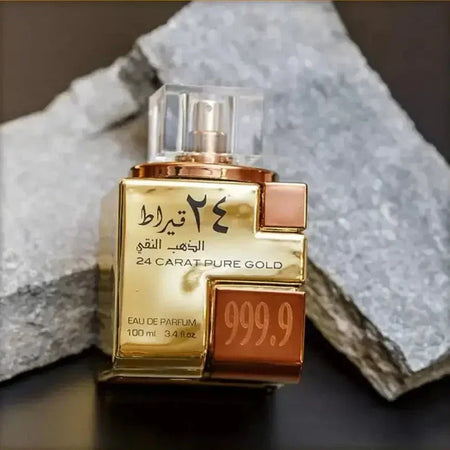 24 Carat Pure Gold Eau de Parfum 100ml Lattafa - Almanaar Islamic Store