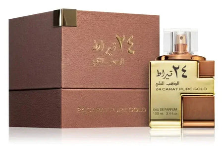 24 Carat Pure Gold Eau de Parfum 100ml Lattafa - Almanaar Islamic Store