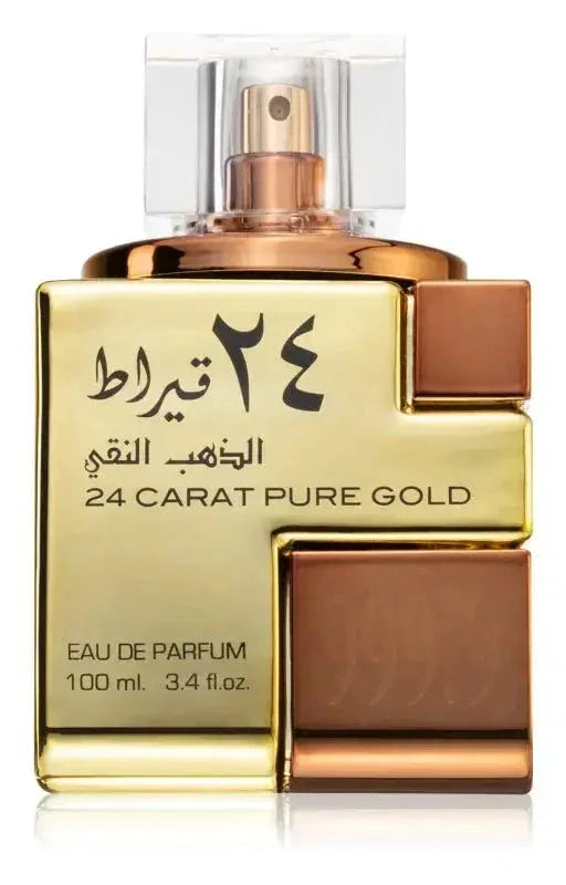 24 Carat Pure Gold Eau de Parfum 100ml Lattafa - Almanaar Islamic Store