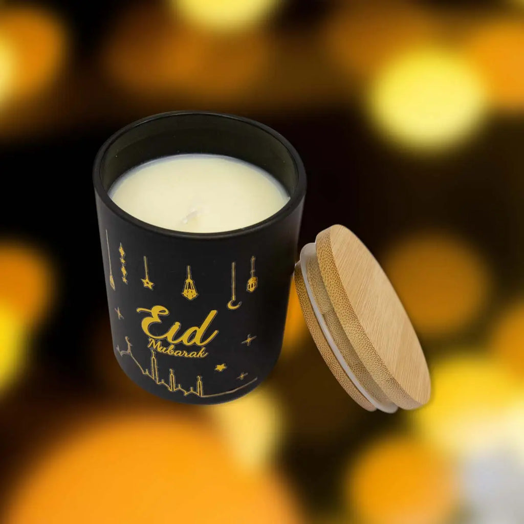 Eid Mubarak Scented Candle – Elegant Festive Décore - almanaar Islamic Store