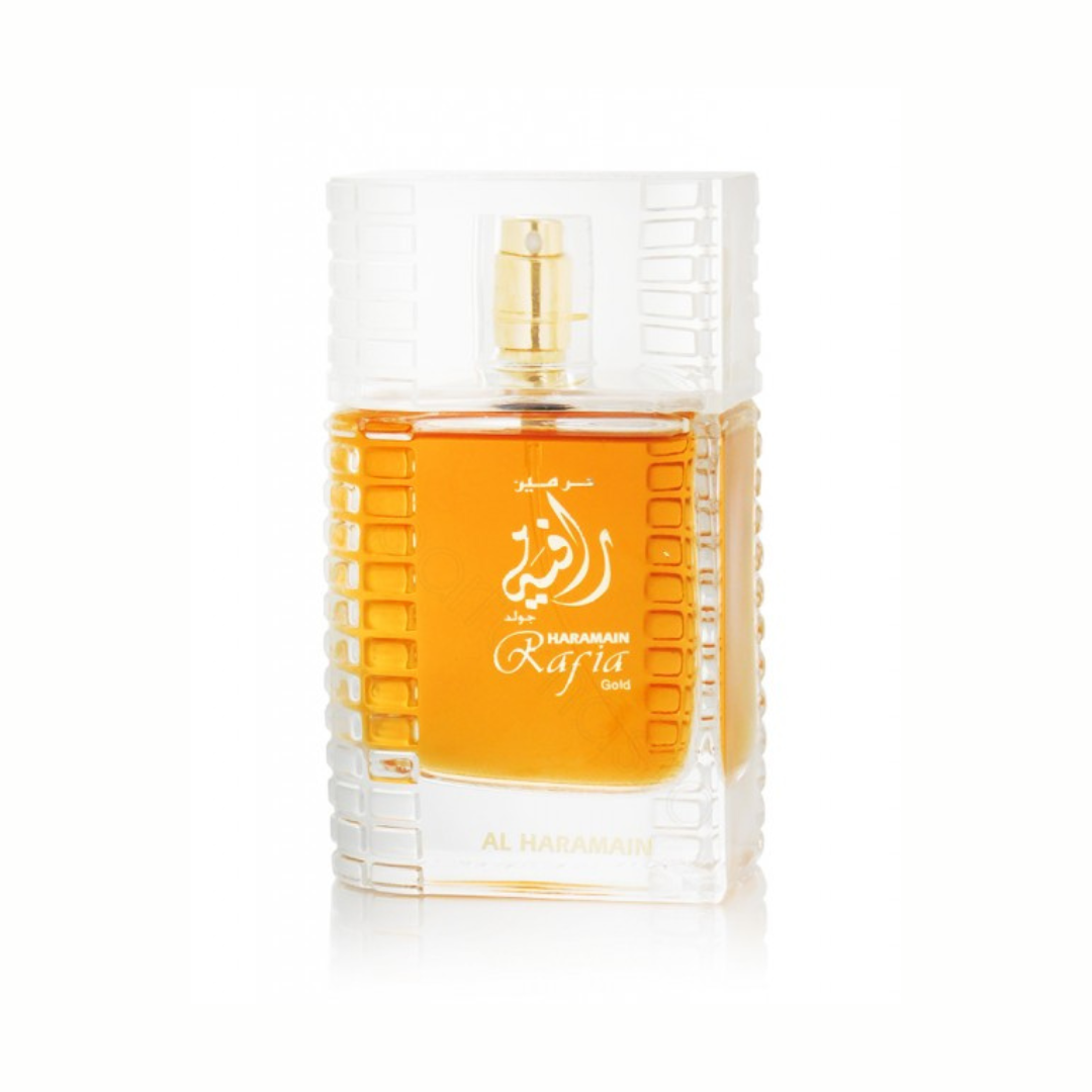 Rafia Gold Eau De Parfum 100ml Al Haramain - almanaar Islamic Store