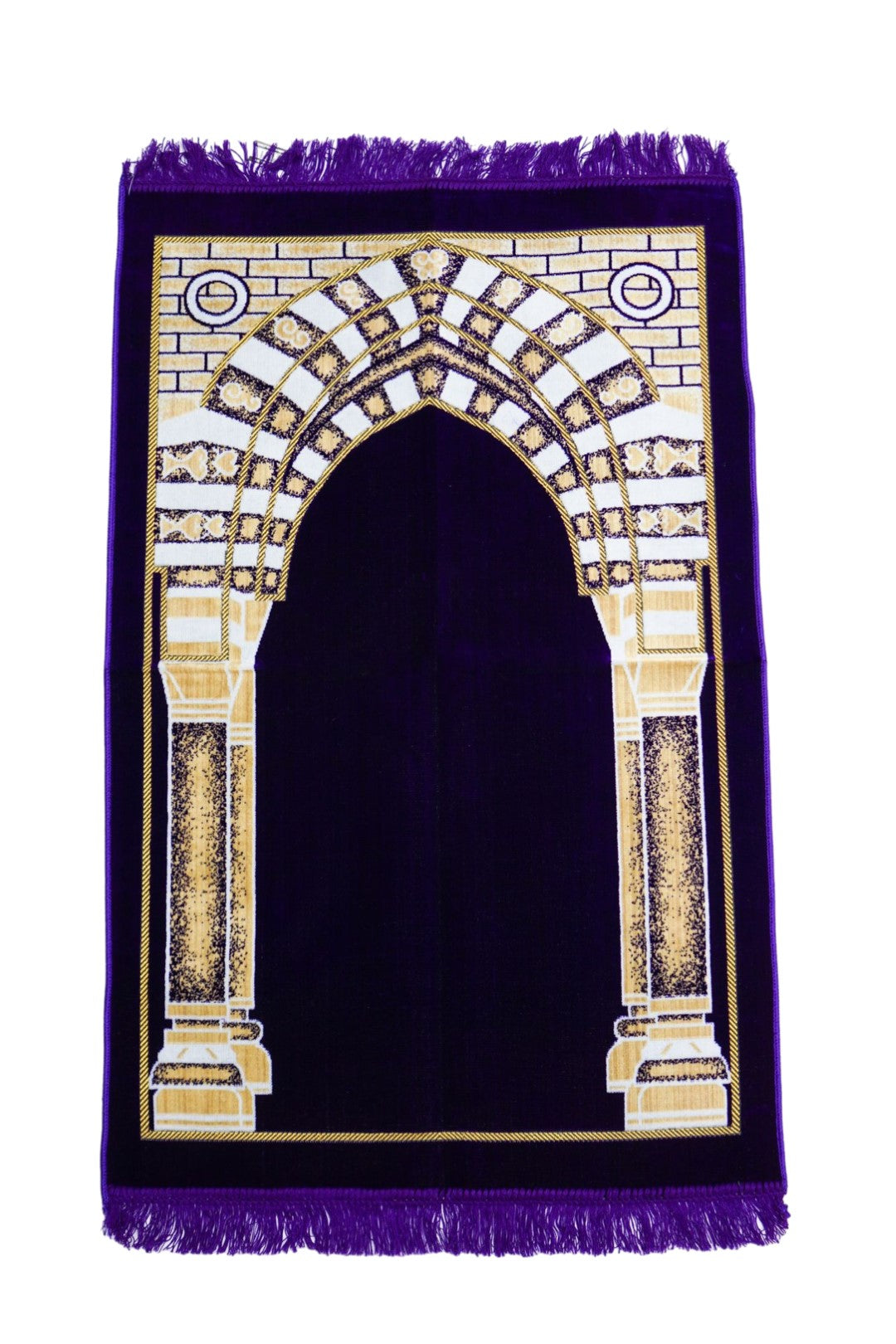 Mihrab Design Turkish islamic Prayer Mat - almanaar Islamic Store