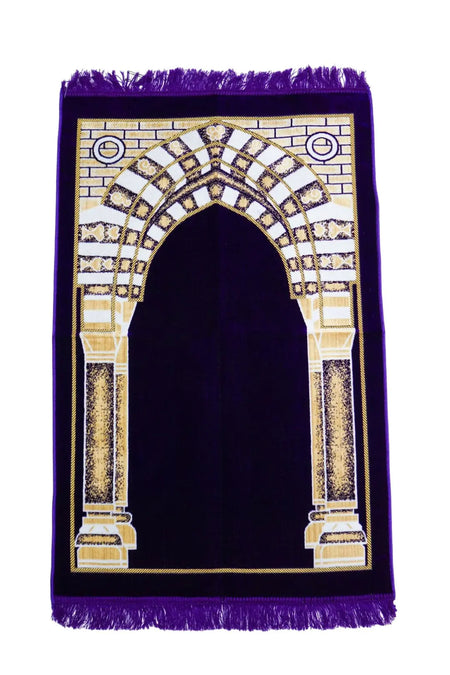 Mihrab Design Turkish islamic Prayer Mat - almanaar Islamic Store