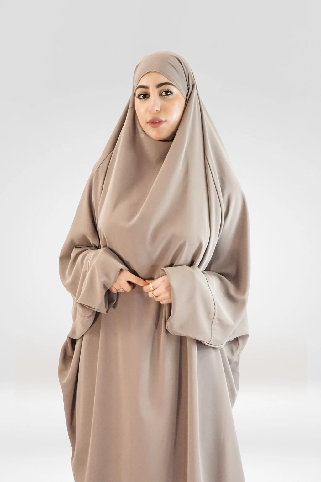 Jilbab with Palazzo - Mocha - almanaar Islamic Store