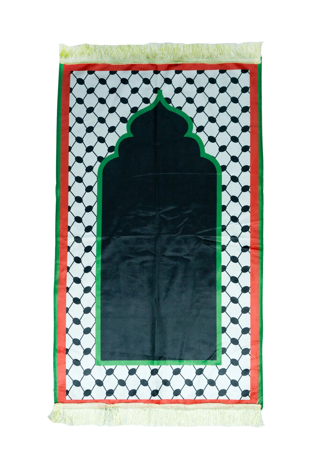 Palestinian-Inspired Prayer Mat almanaar Islamic Store