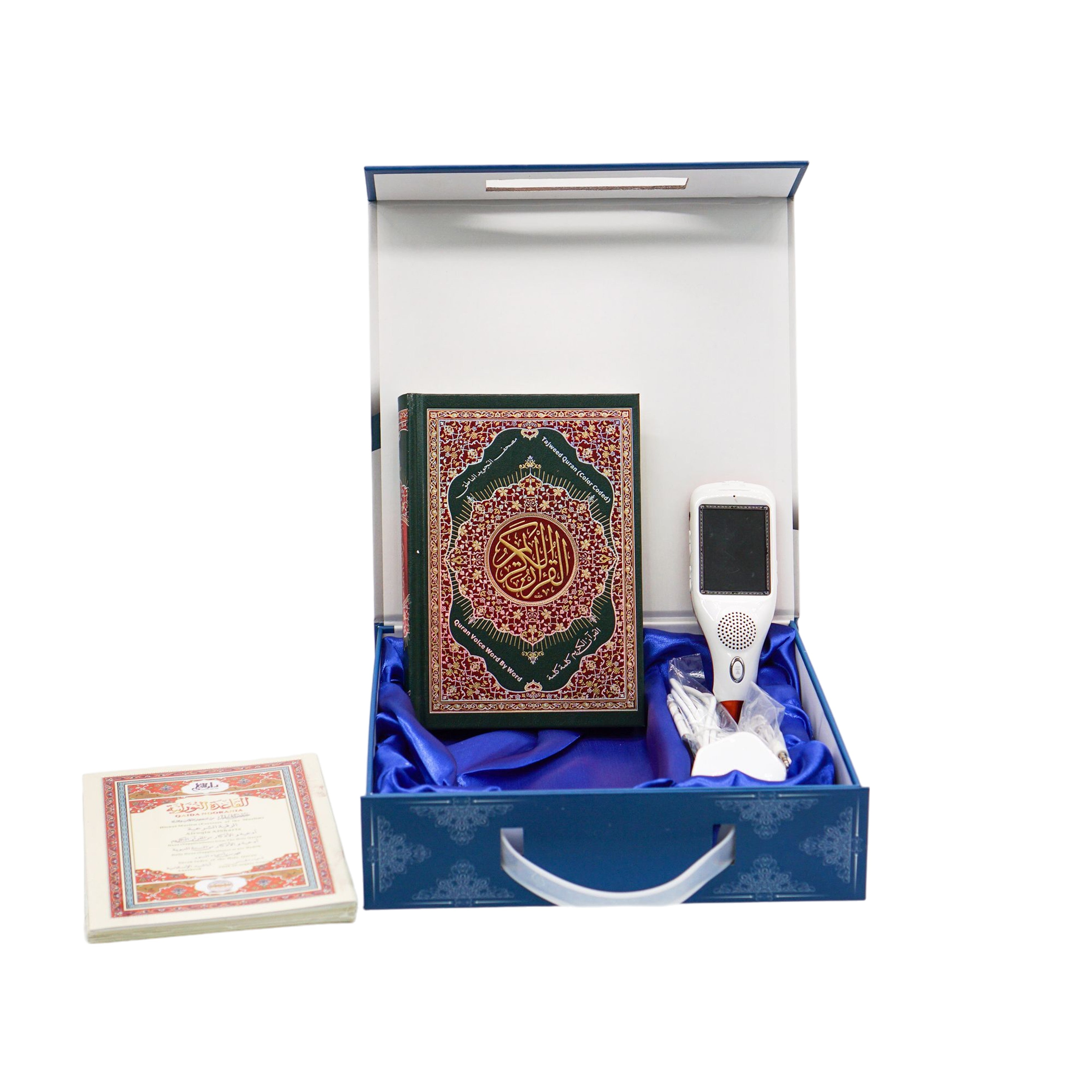 Digital Colour Coded Quran with Digital screen reading Pen (M-9B) - almanaar Islamic Store