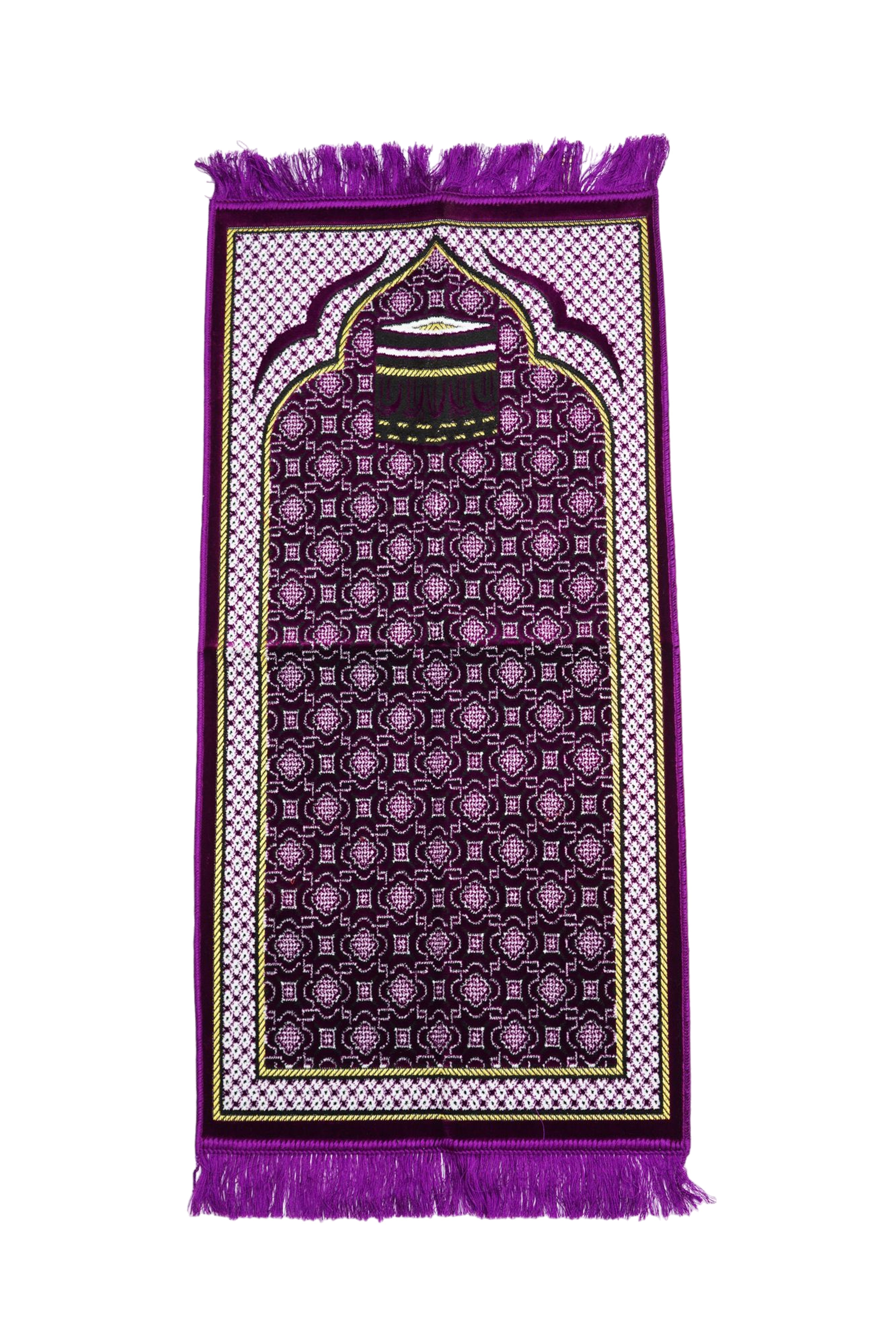 Purple Kids Muslim Prayer Mat - almanaar Islamic Store