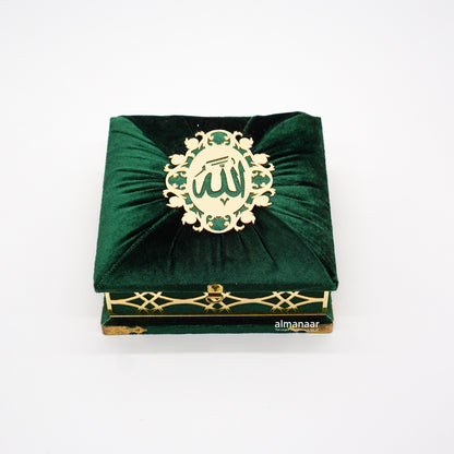 Fancy Gift Box Velvet with full Qur'an Tasbeeh|Islamic Wedding Gifts |Muslim Gifts