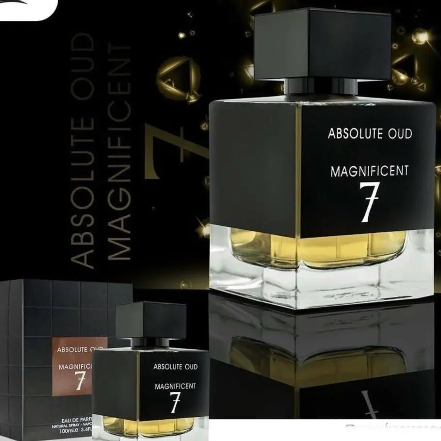 Absolute Oud Magnificent 7 100ml Eau De Parfum Fragrance World - almanaar Islamic Store