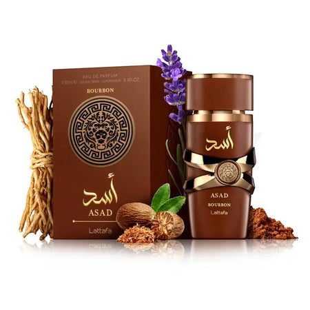 Asad Bourbon 100ml Eau De Parfum by Lattafa - almanaar Islamic Store