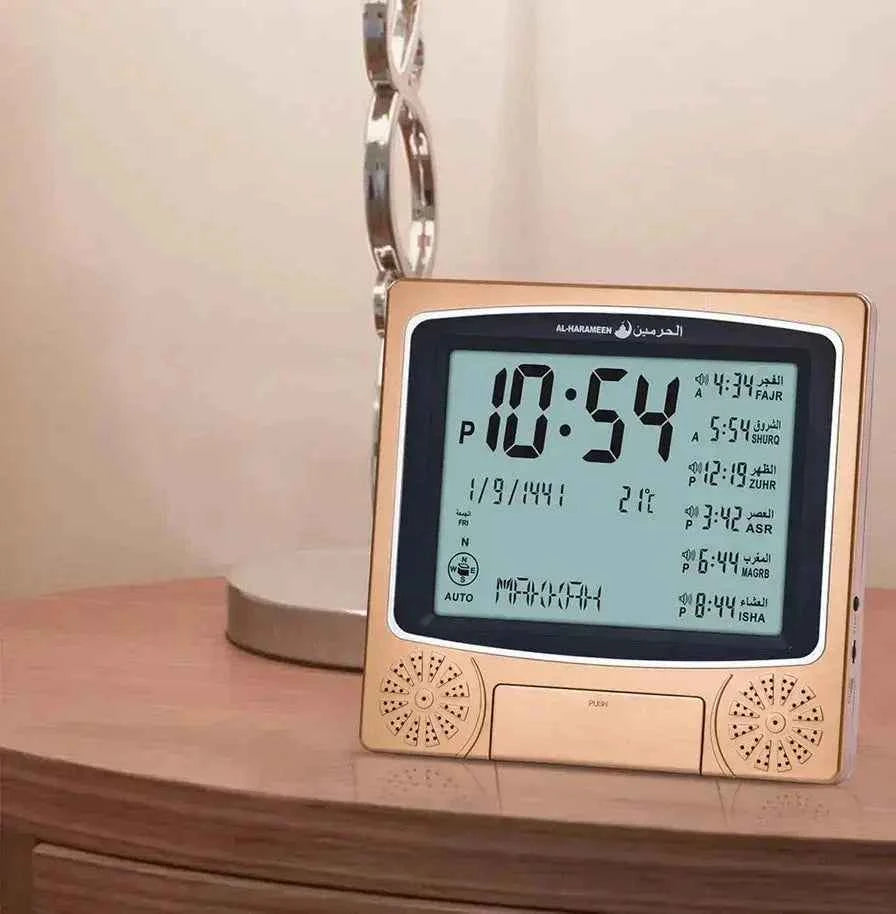Al Harameen Azan Clock HA-4010: Your Perfect Companion for Prayer Times