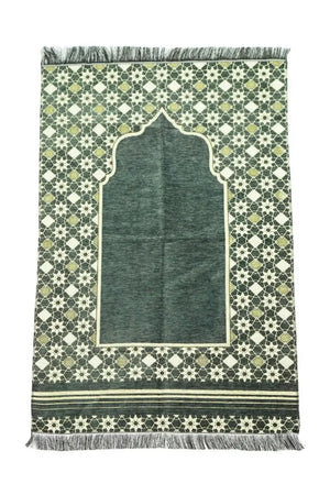 Super Soft Islamic Prayer Mat Mihrab Design Jannamaz Musallah Turkish