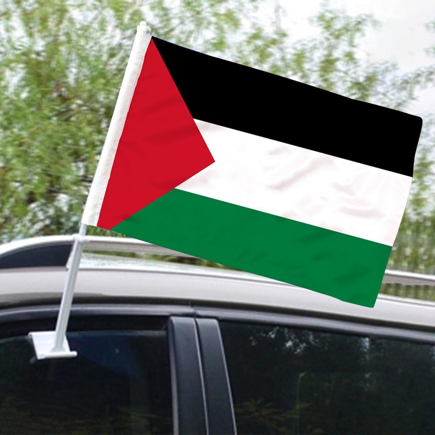 Palestine Car Flag Window Clip Flag 49x45cm