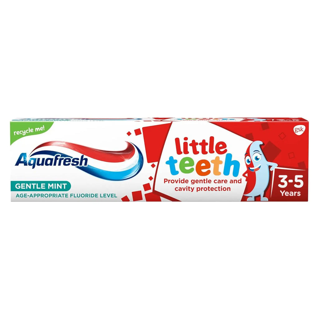 Aquafresh Kids Toothpaste Little Teeth 3-5 Years 50 ml - almanaar Islamic Store