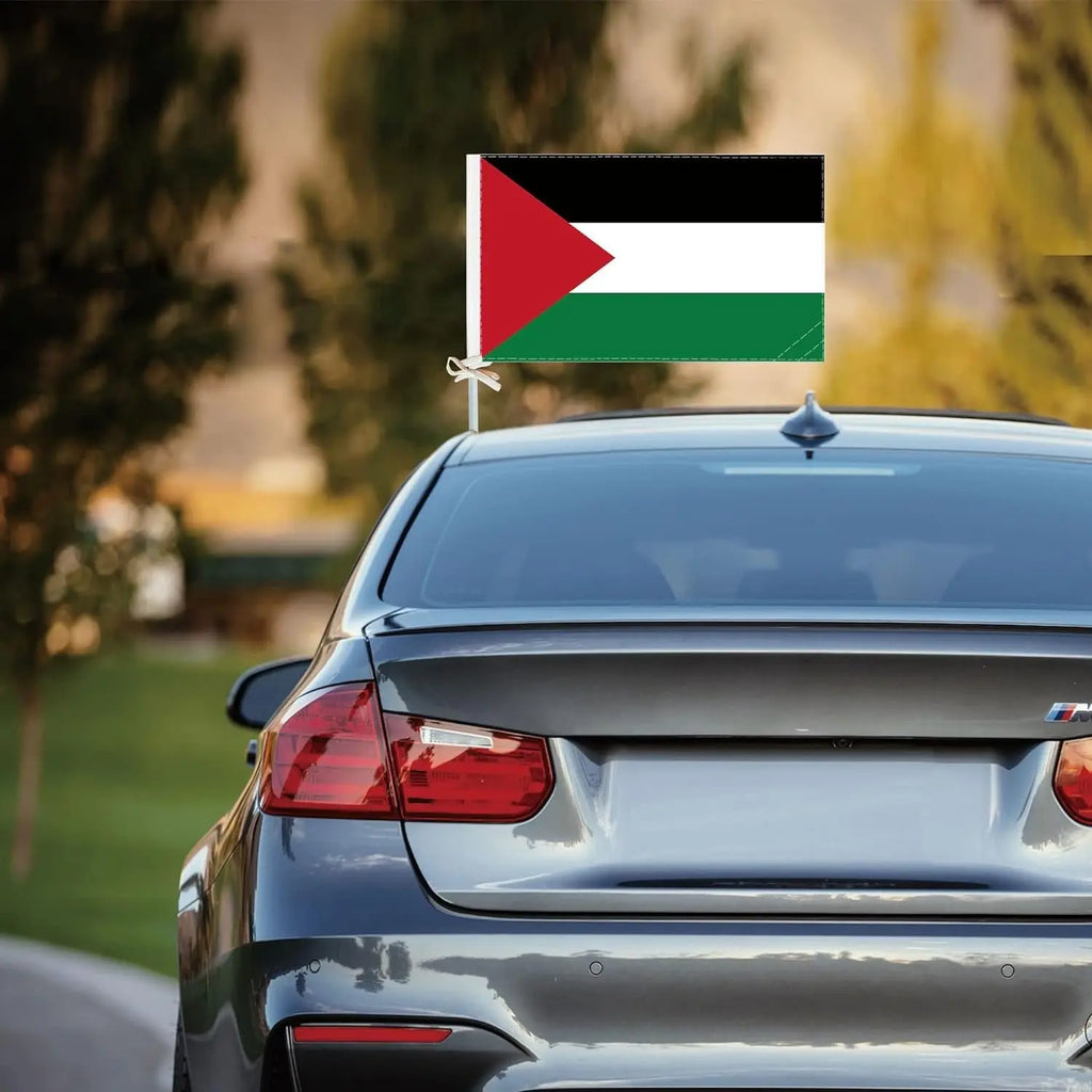 Palestine Car Flag Window Clip Flag 49x45cm - almanaar Islamic Store