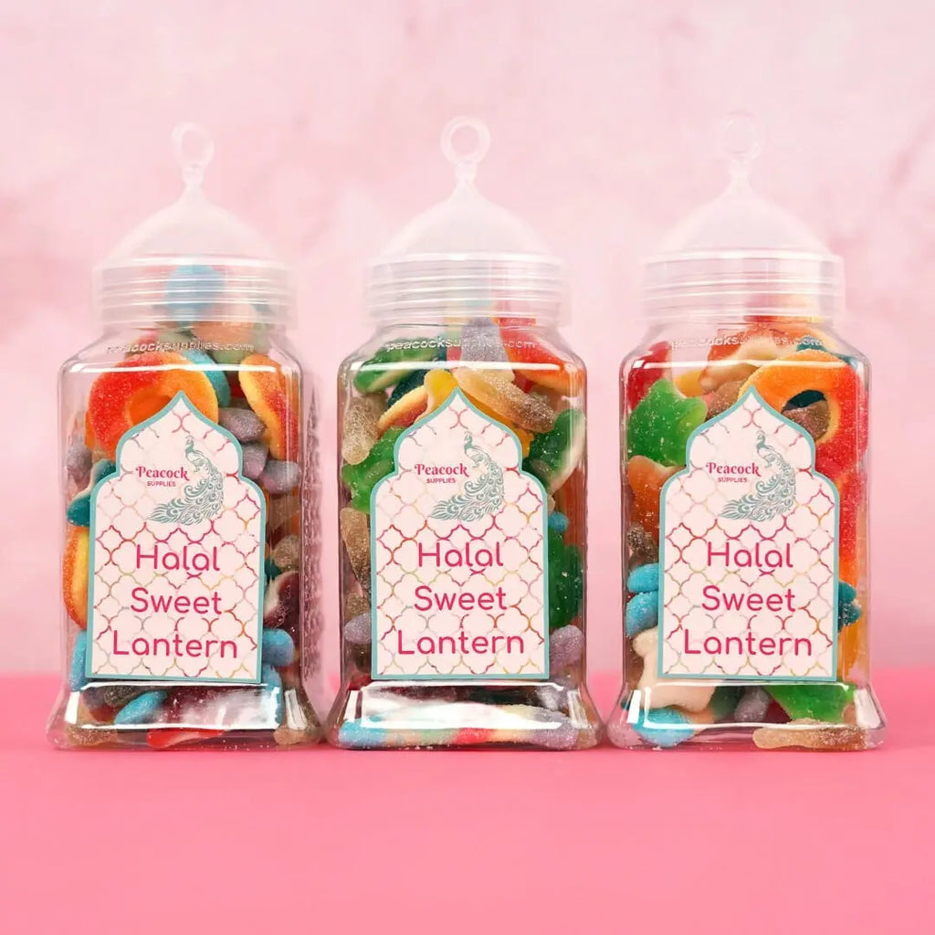 Halal Sweet Lantern Jar 300g Gift Sweets - almanaar Islamic Store