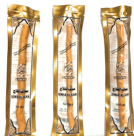 Miswak Vacum Packed Natural Toothbrush-Sewak Al Falah - almanaar Islamic Store