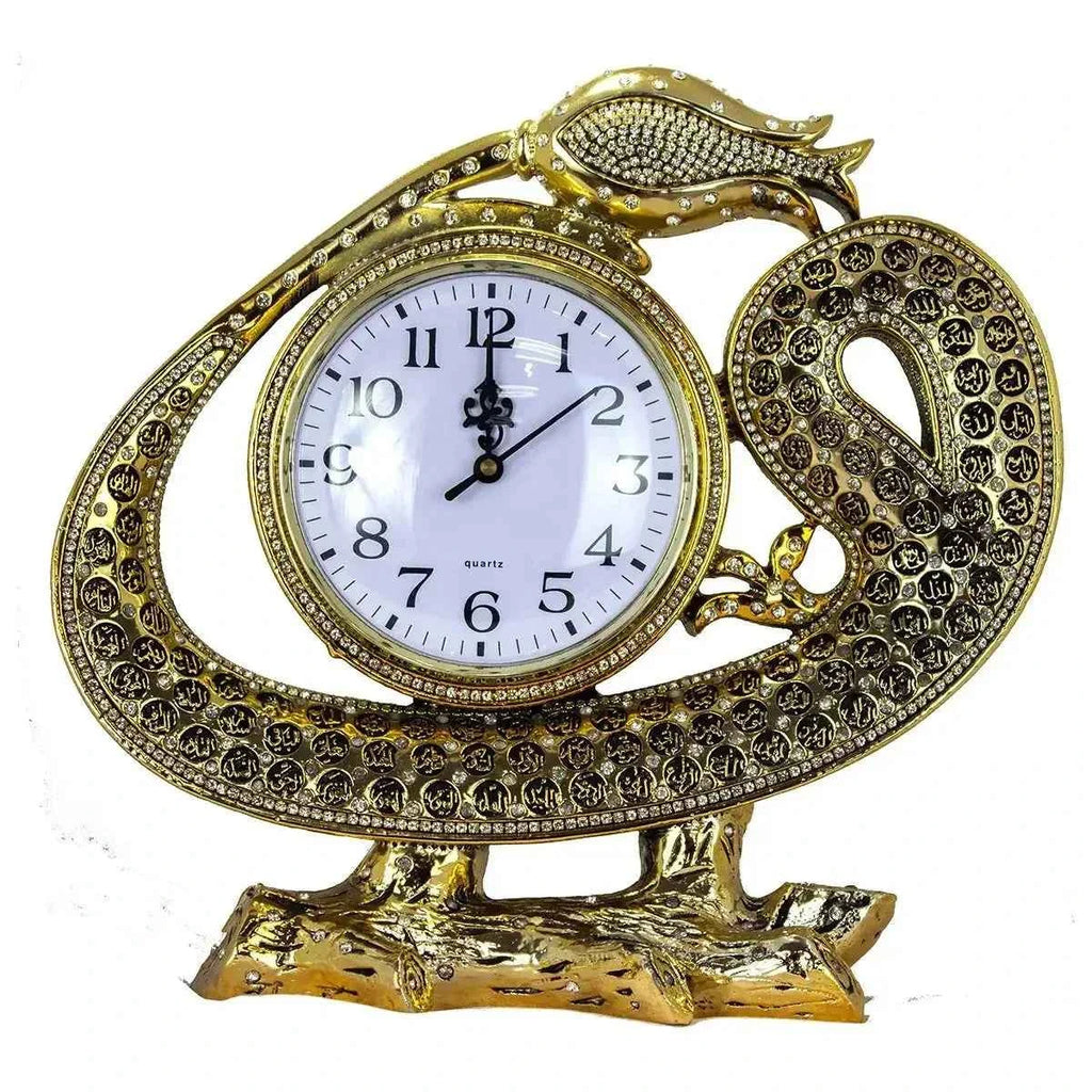 99 Names Of Allah with Clock