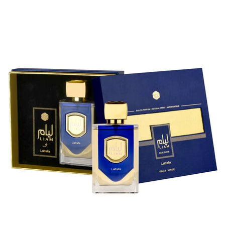 Liam Blue Eau De Parfum 100ml Lattafa - almanaar Islamic Store