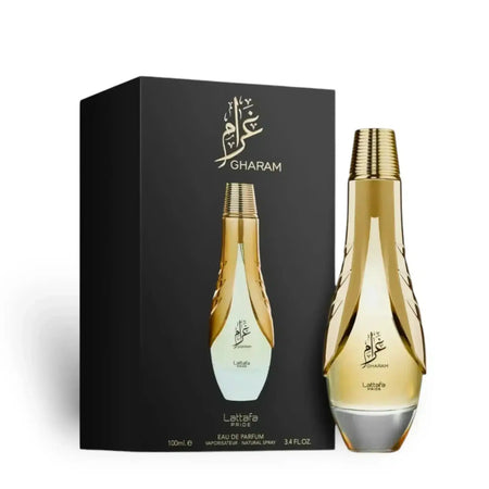 Gharam 100ml Eau De Parfum by Lattafa Pride.|almanaar Islamic Store