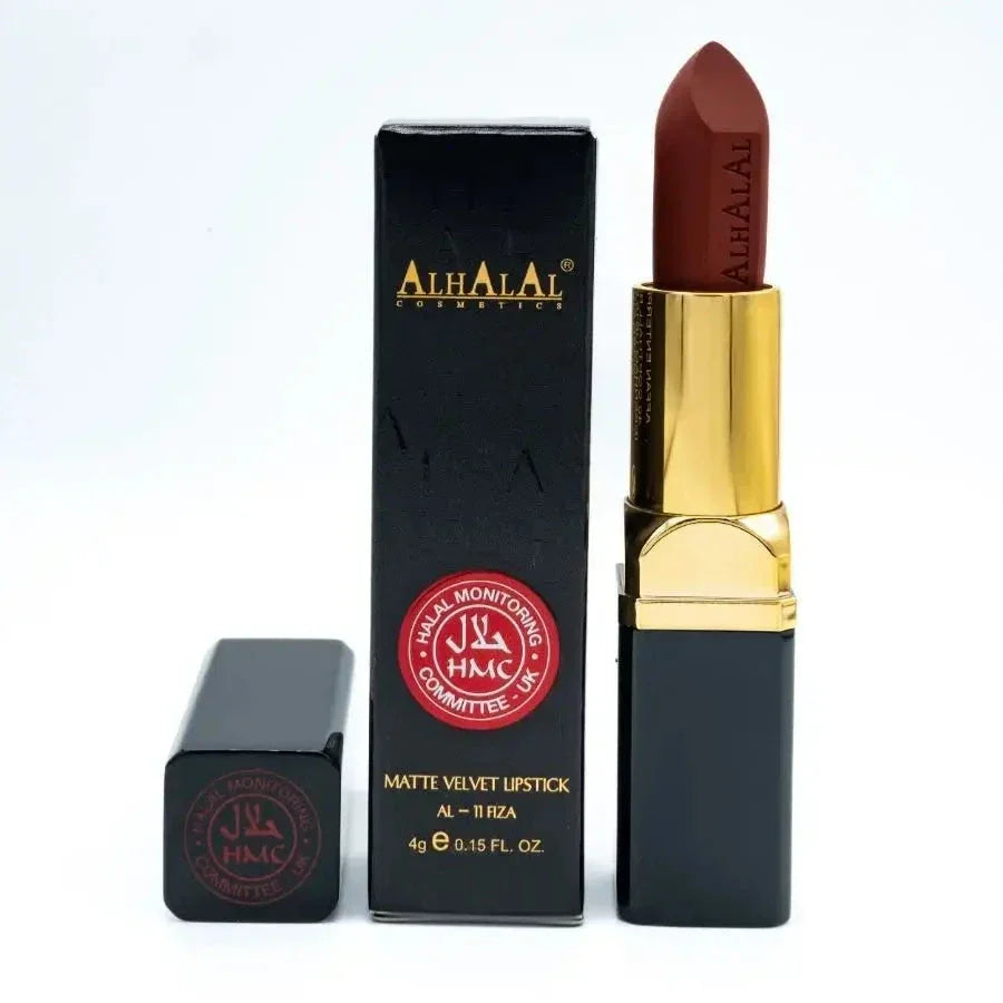 Matte Velvet Lipstick – AL-11 Fizza (Halal Certified) - almanaar Islamic Store