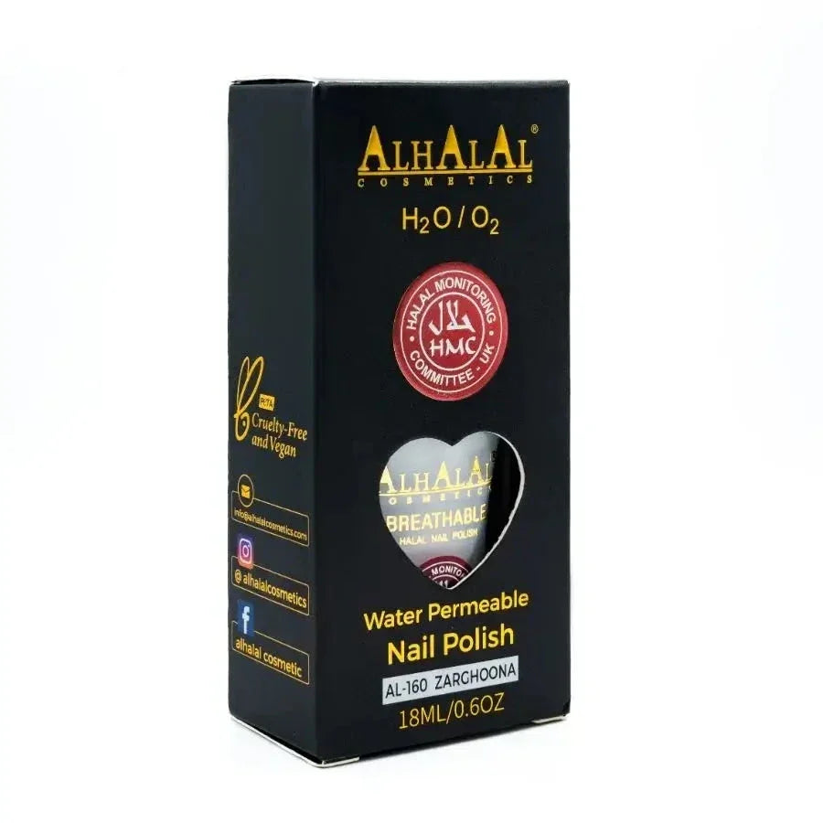 Breathable Nail Polish – AL-160 Zarghoona (Halal) - almanaar Islamic Store