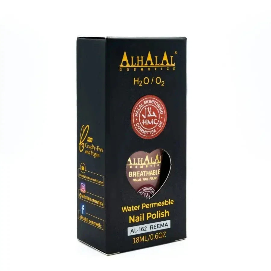 Breathable Nail Polish – AL-162 Reema (Halal) - almanaar Islamic Store
