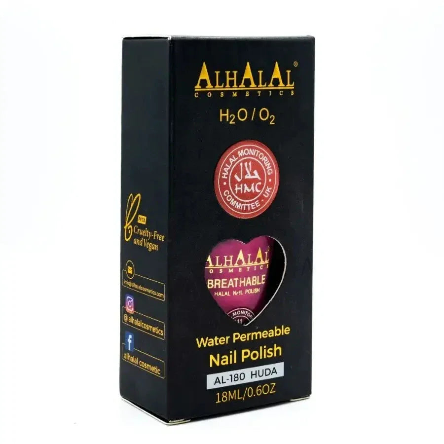 Breathable Nail Polish – AL-180 Huda (Halal) - almanaar Islamic Store