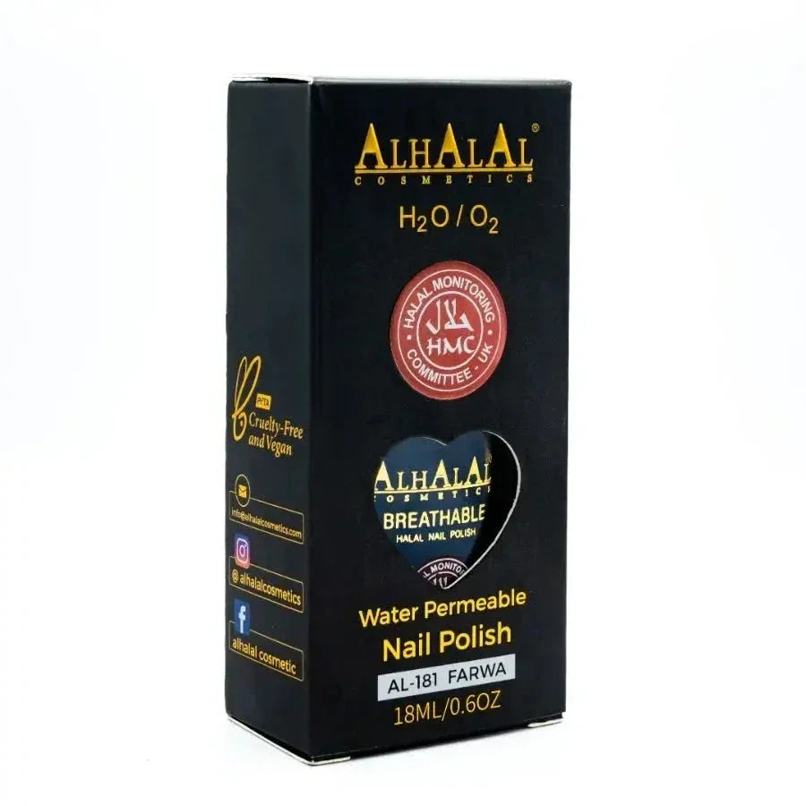 Breathable Nail Polish – AL-181 Farwa (Halal) - almanaar Islamic Store