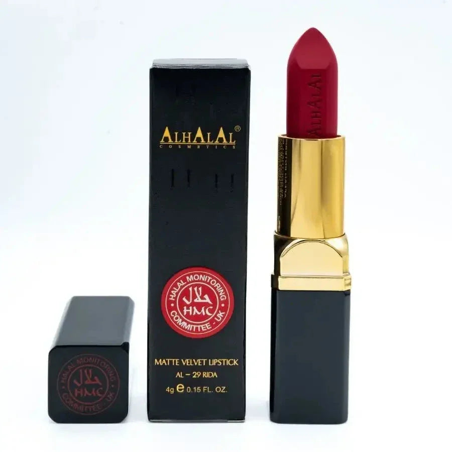 Matte Velvet Lipstick – AL-29 Rida (Halal Certified) - almanaar Islamic Store