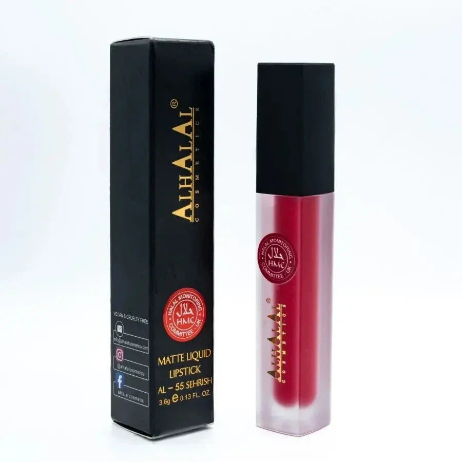 Liquid Matte Lipstick – A-55 Sehrish (Halal) - almanaar Islamic Store